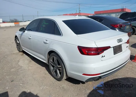 2018 Audi A4 2.0T Tech Ultra Premium/2.0T Ultra Premium from USA, damaged, VIN WAULMAF45JA168601